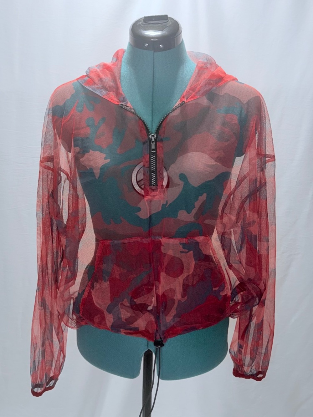 Shinestar See-Through Jacket